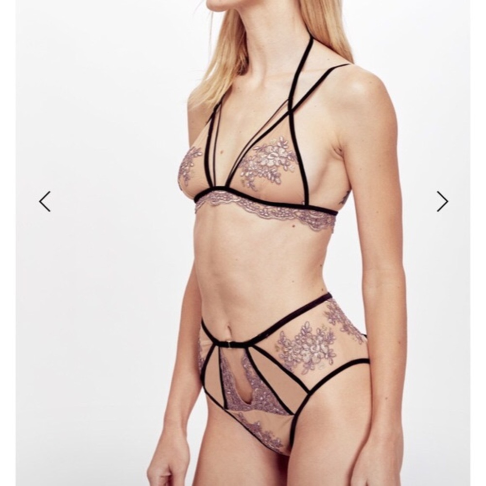 For Love & Lemons Skivvies Noemi Illusion Panty
